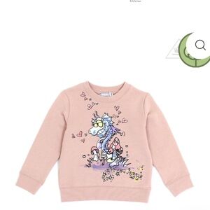Stella McCartney Blush Unicorn Sweatshirt